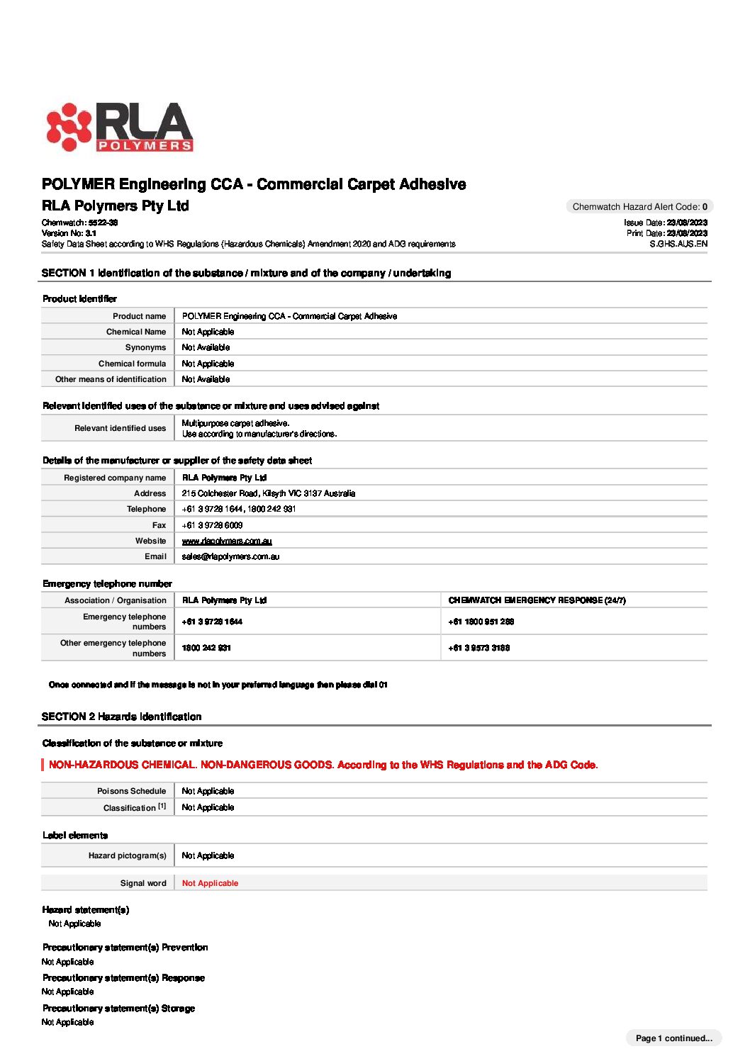 Technical Specifications