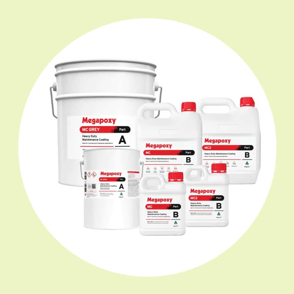 Megapoxy MC Heavy Duty Maintenance Coating - Product Range Image