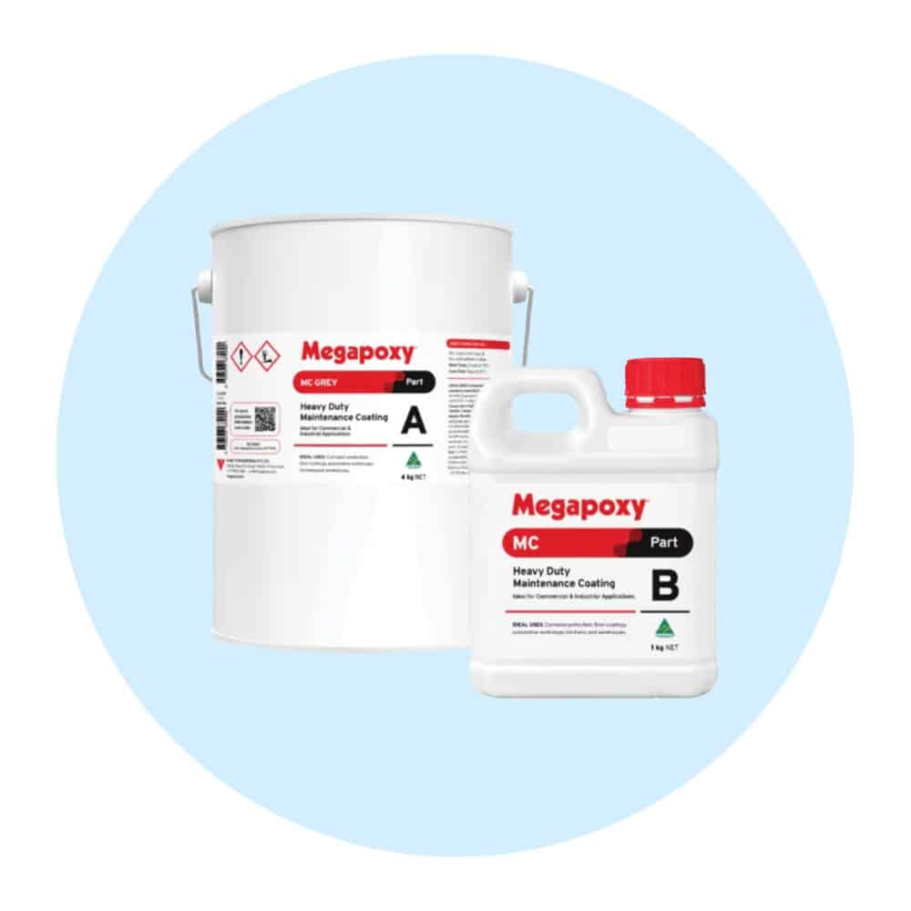 Megapoxy MC Heavy Duty Maintenance Coating - 5 Litre Kit - Pacific Blue Variation Image