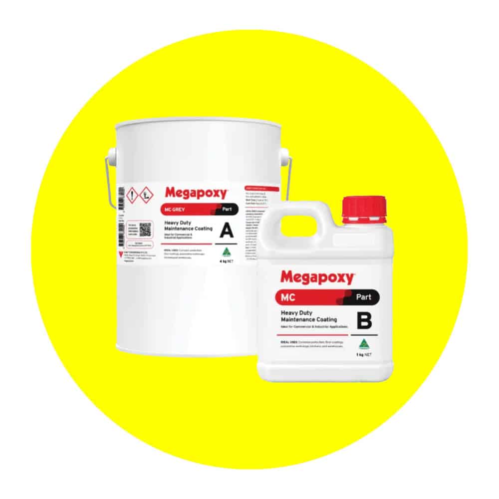 Megapoxy MC Heavy Duty Maintenance Coating - 5 Litre Kit - Yellow Variation Image