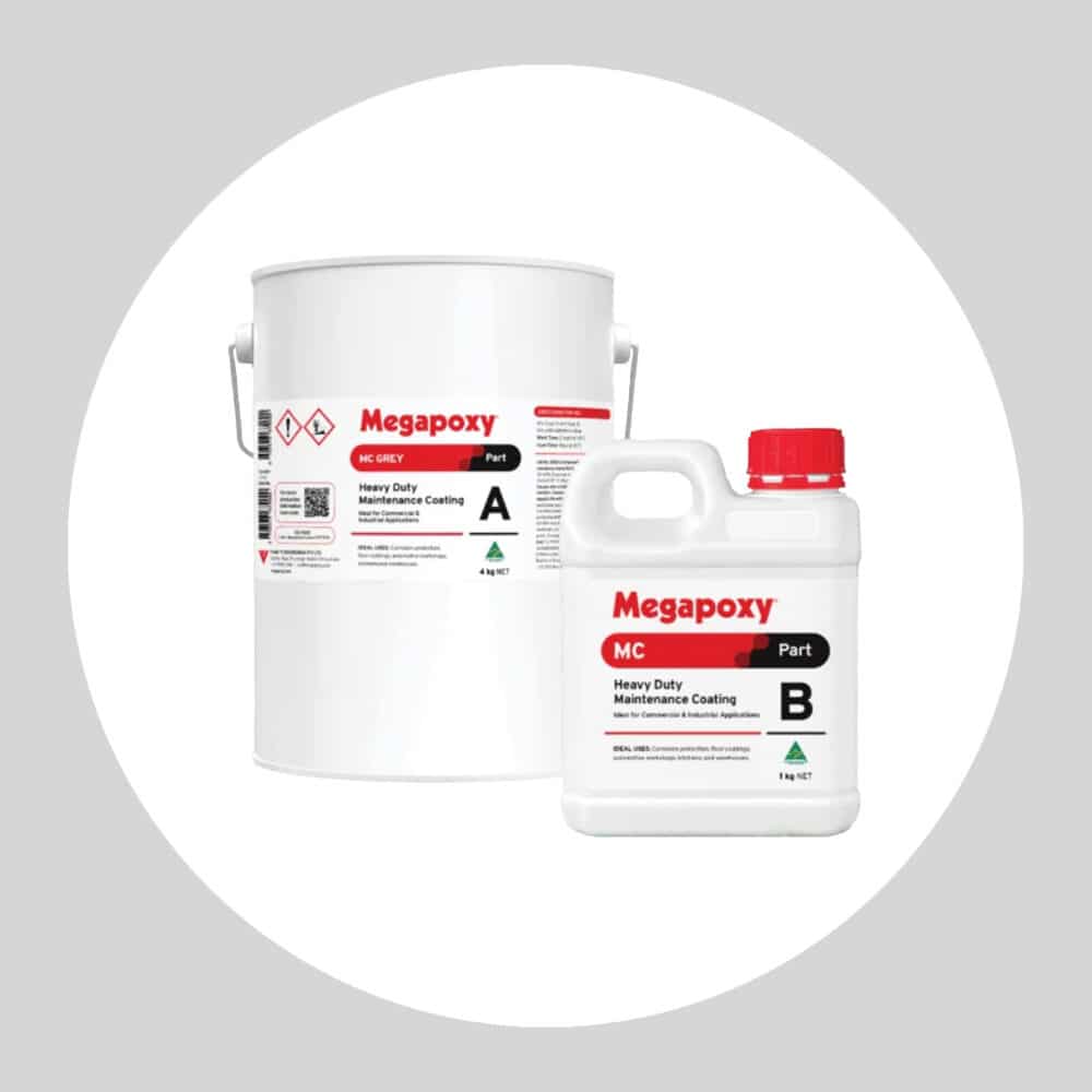 Megapoxy MC Heavy Duty Maintenance Coating - 5 Litre Kit - White Variation Image