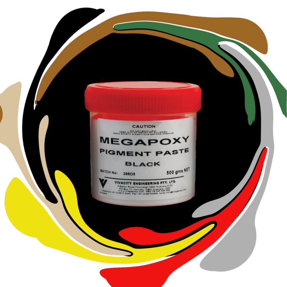 Megapoxy Pigment Paste - 500g Black Variation
