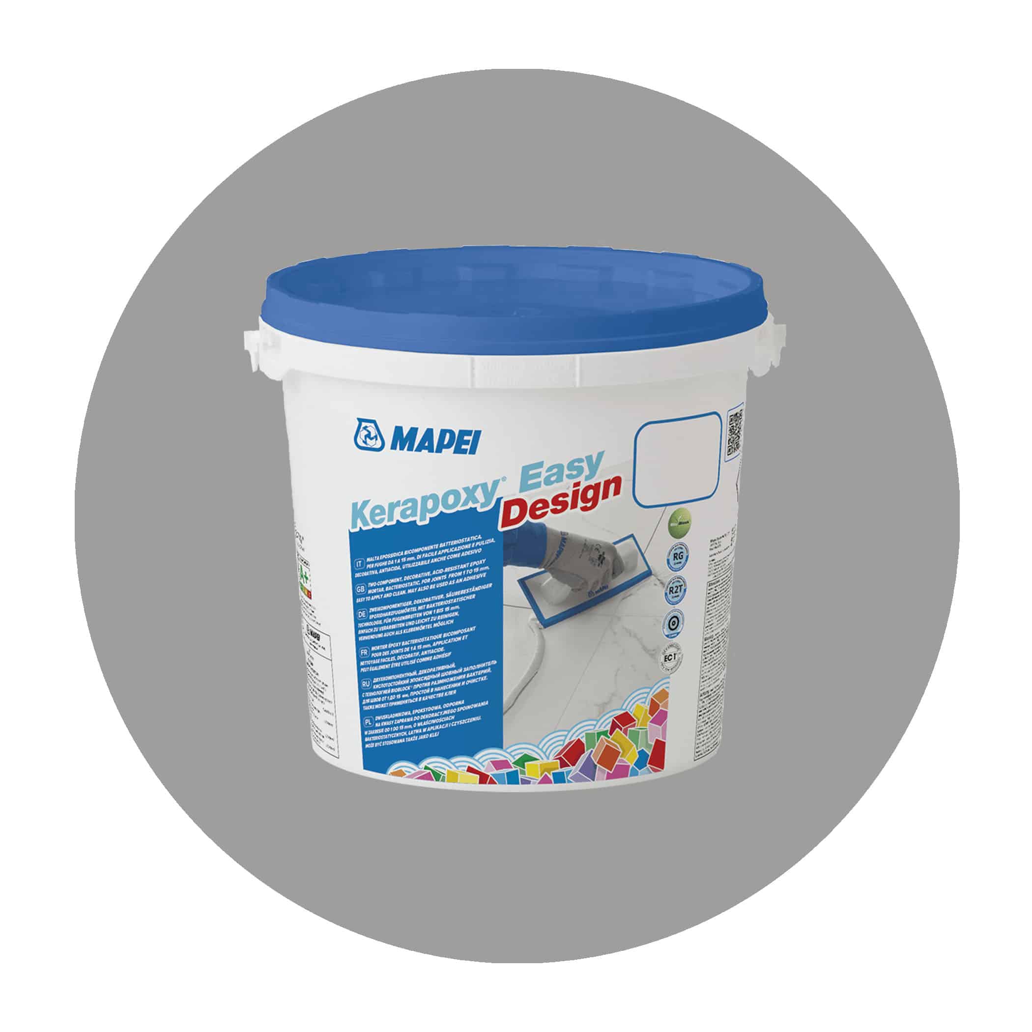 Mapei Kerapoxy Easy Design Epoxy Grout - 112 Medium Grey Variation