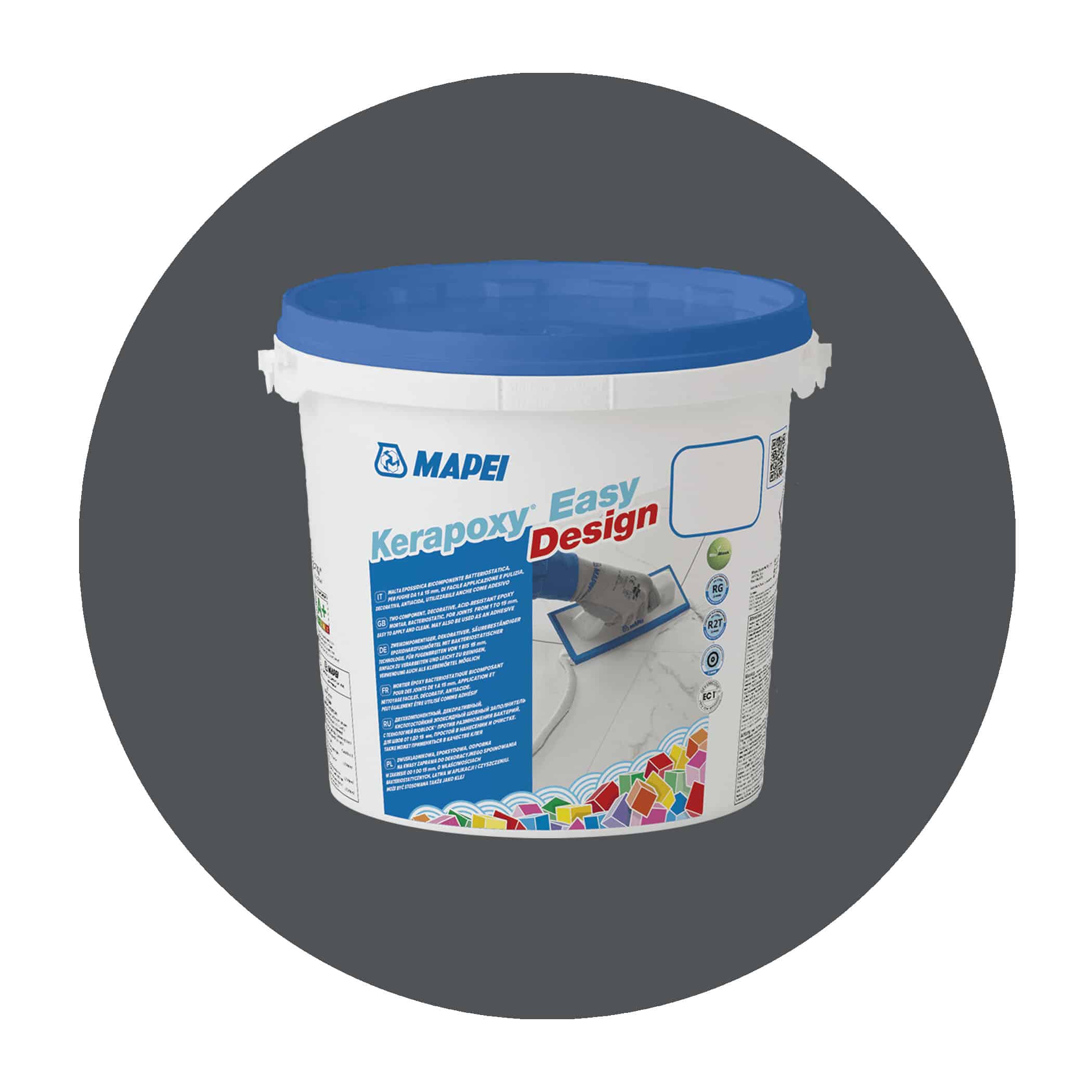 Mapei Kerapoxy Easy Design Epoxy Grout - 114 Anthracite Variation