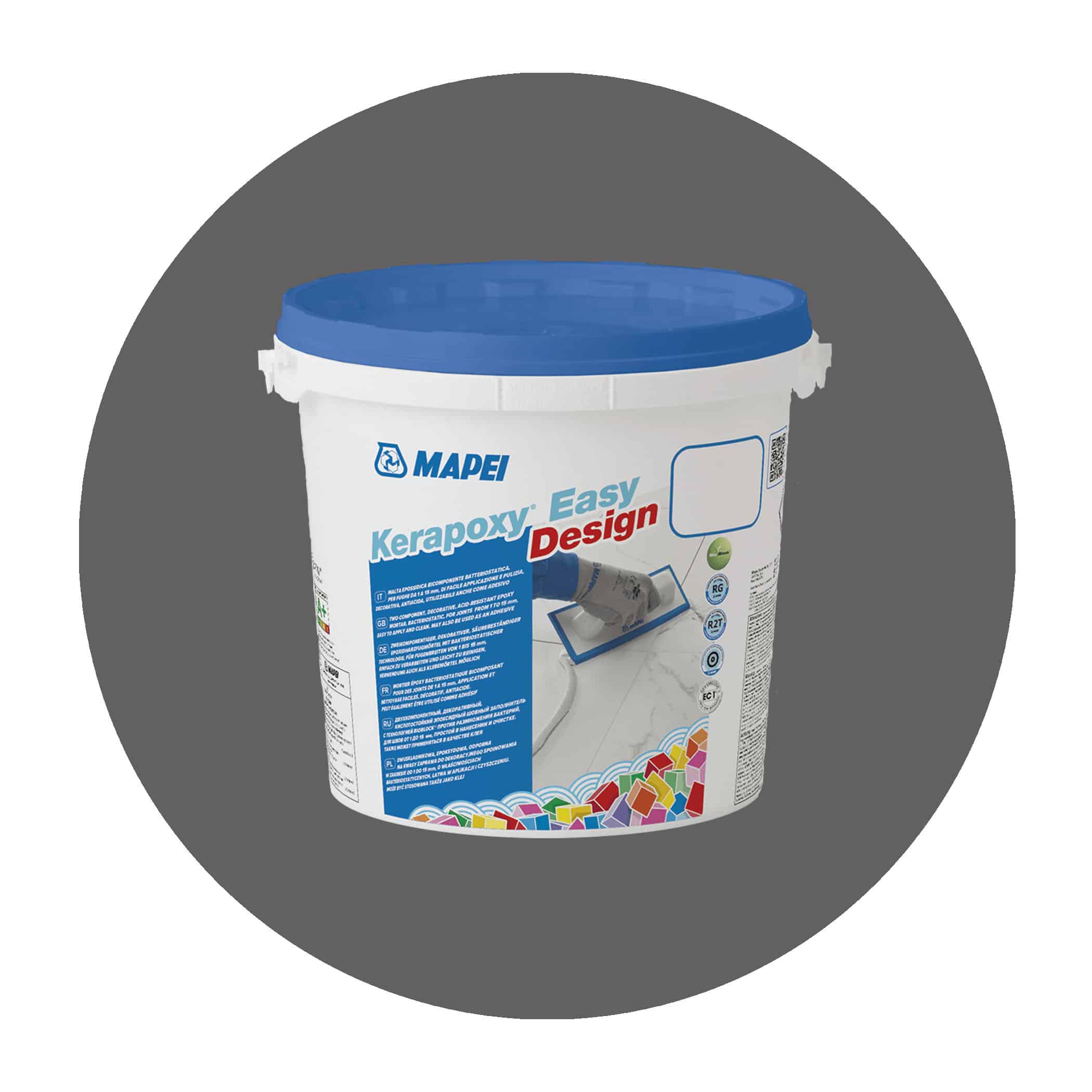 Mapei Kerapoxy Easy Design Epoxy Grout - 119 London Grey Variation