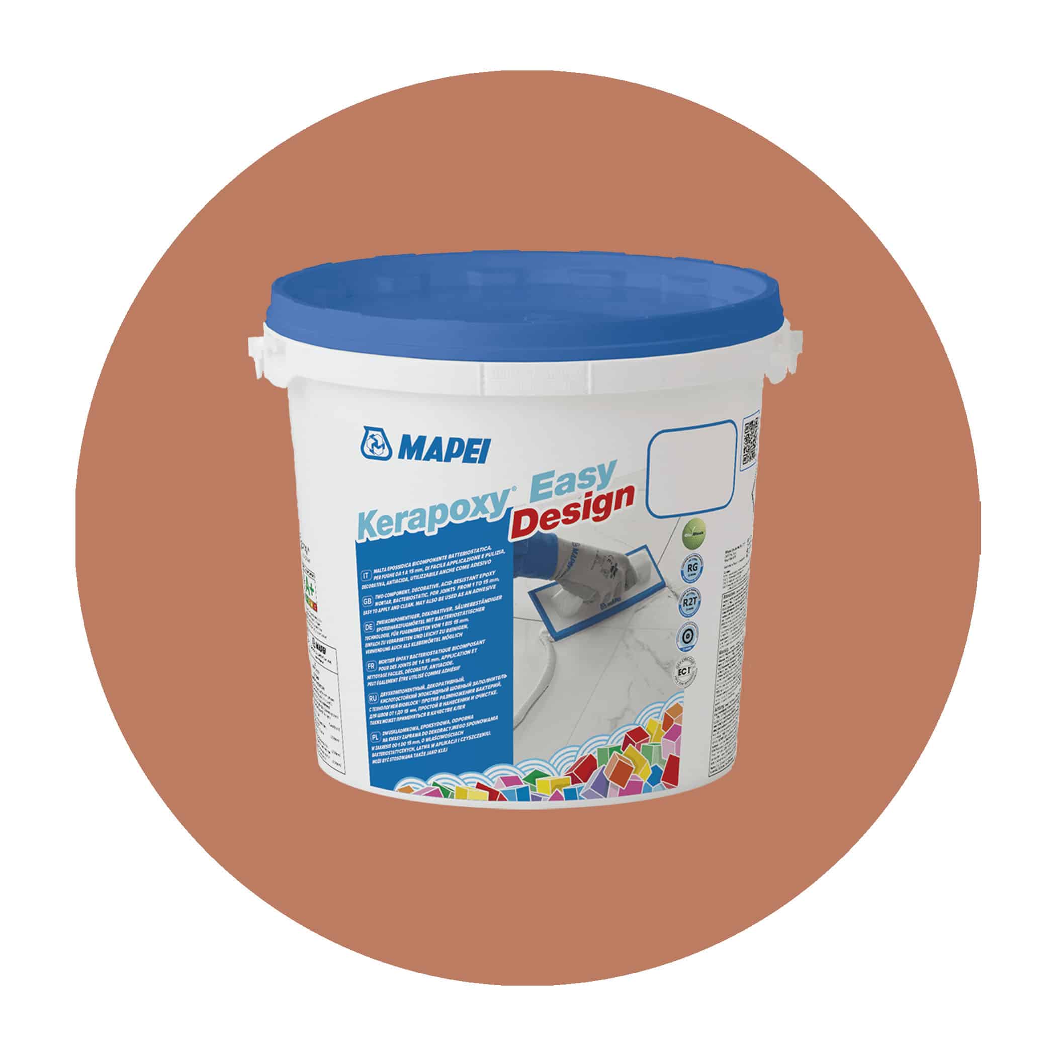Mapei Kerapoxy Easy Design Epoxy Grout - 145 Terra Di Siena Variation