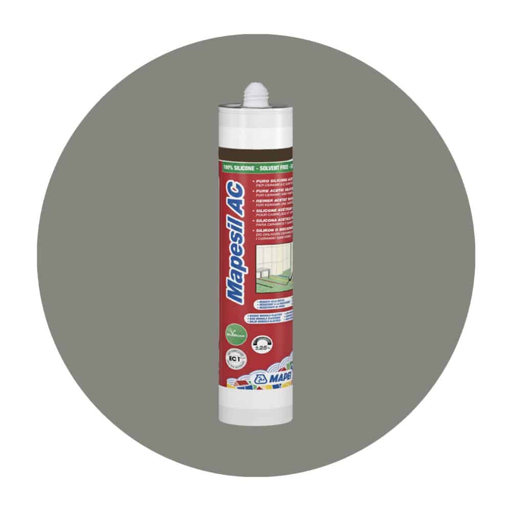 Mapei Mapesil AC Silicone Sealant - 113 Cement Grey Variation Image