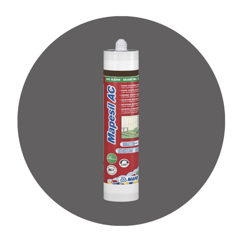 Mapei Mapesil AC Silicone Sealant - 119 London Grey Variation Image