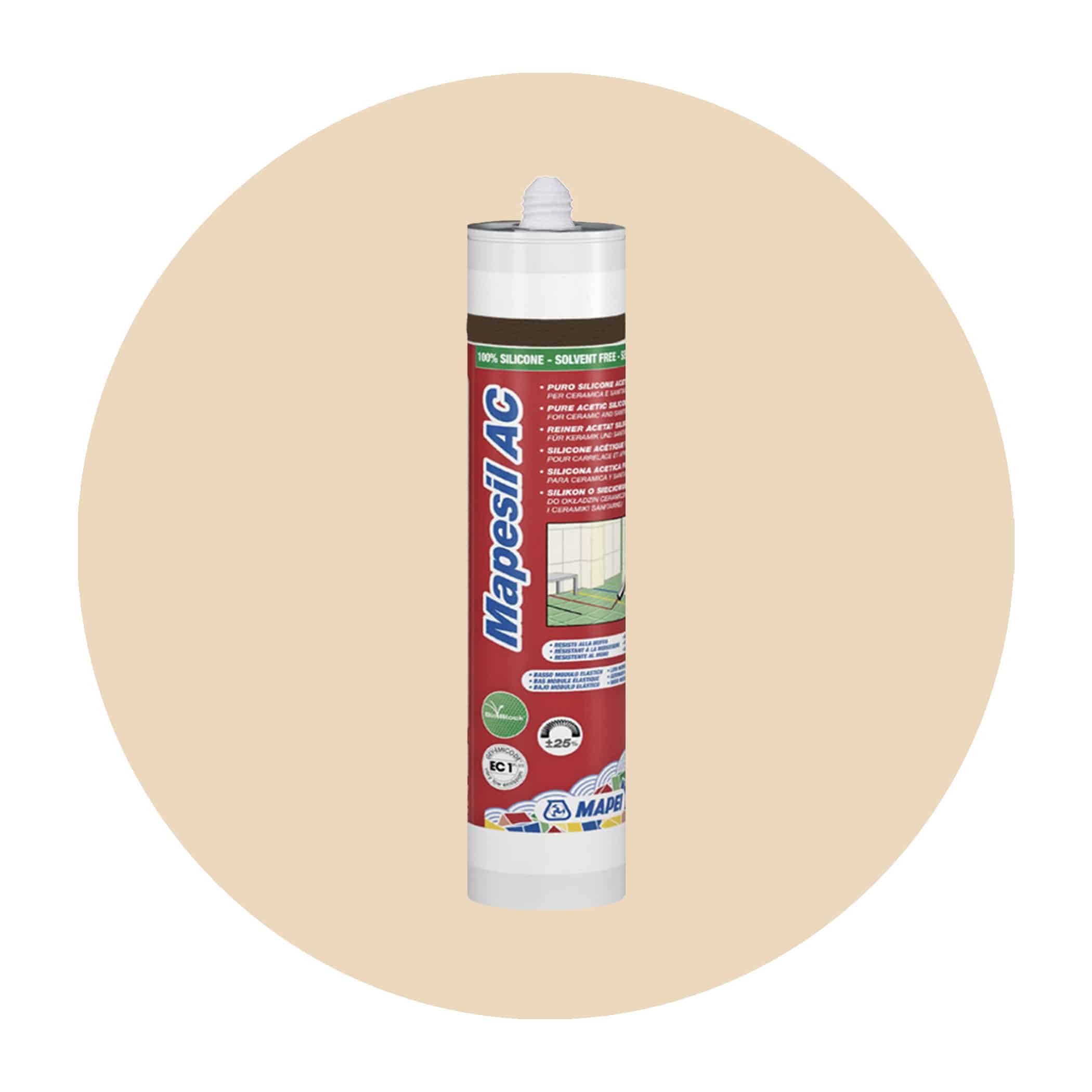 Mapei Mapesil AC Silicone Sealant - 132 Beige Variation Image