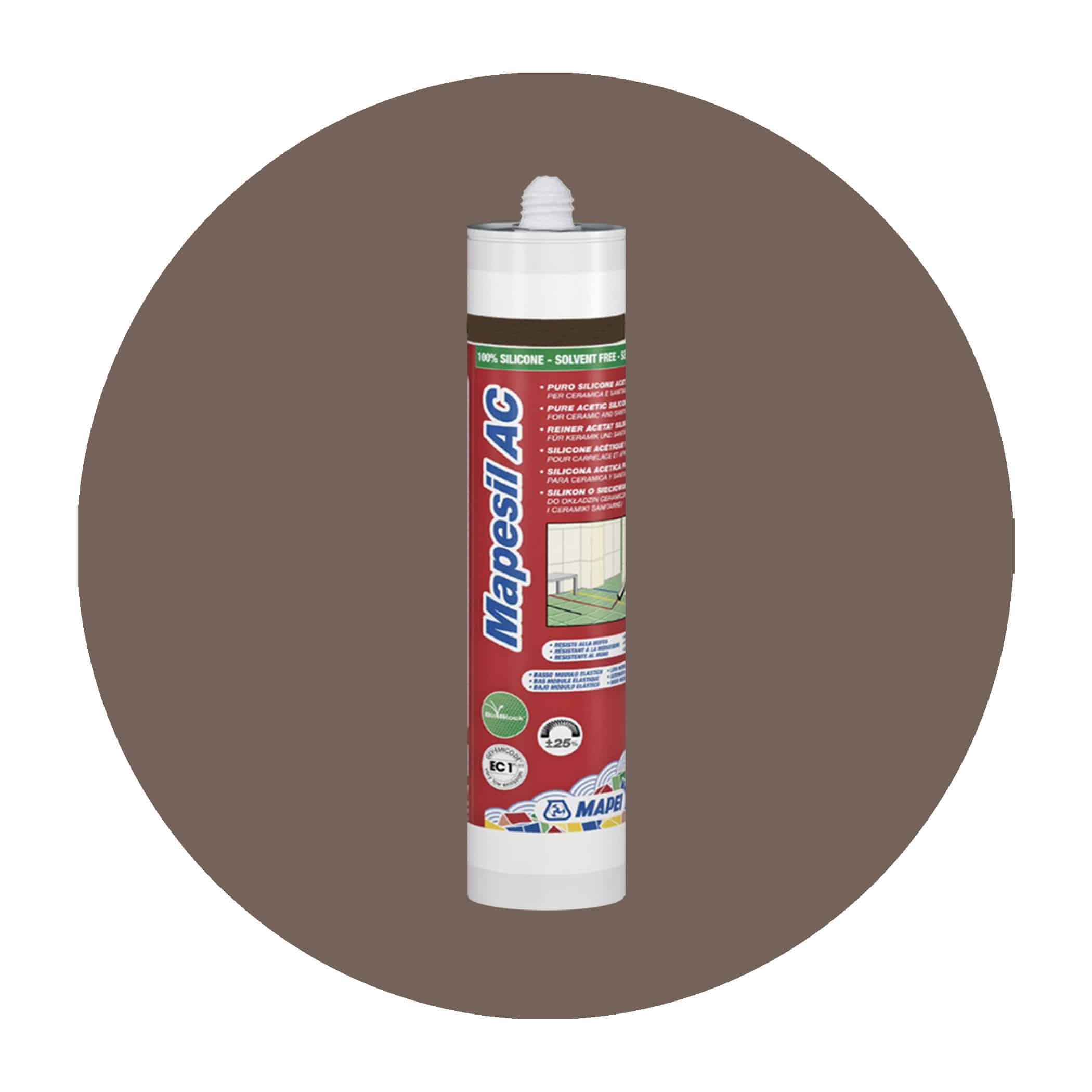 Mapei Mapesil AC Silicone Sealant - 136 Mud Variation Image