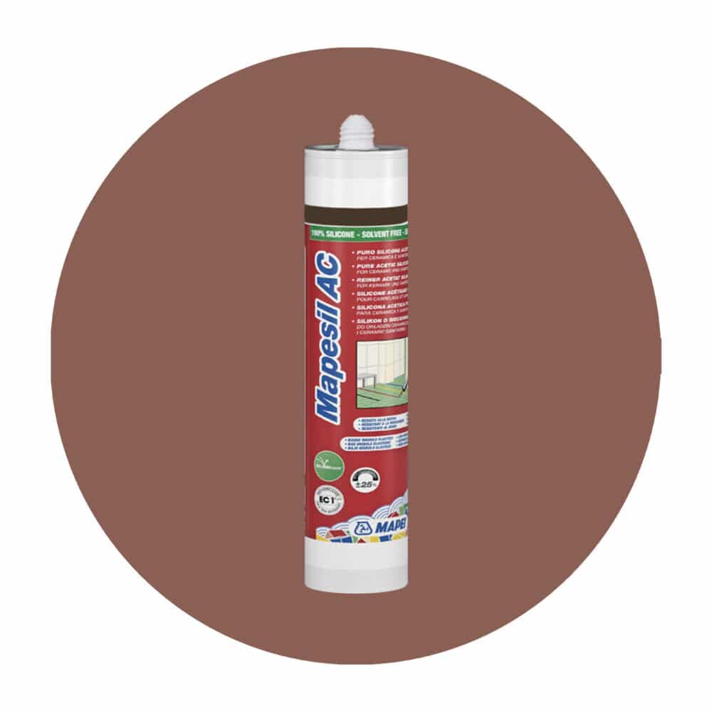 Mapei Mapesil AC Silicone Sealant - 143 Terracotta Variation Image