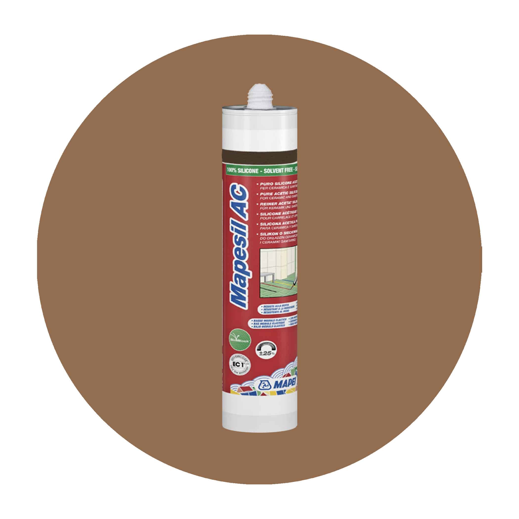 Mapei Mapesil AC Silicone Sealant - 152 Liquorice Variation Image
