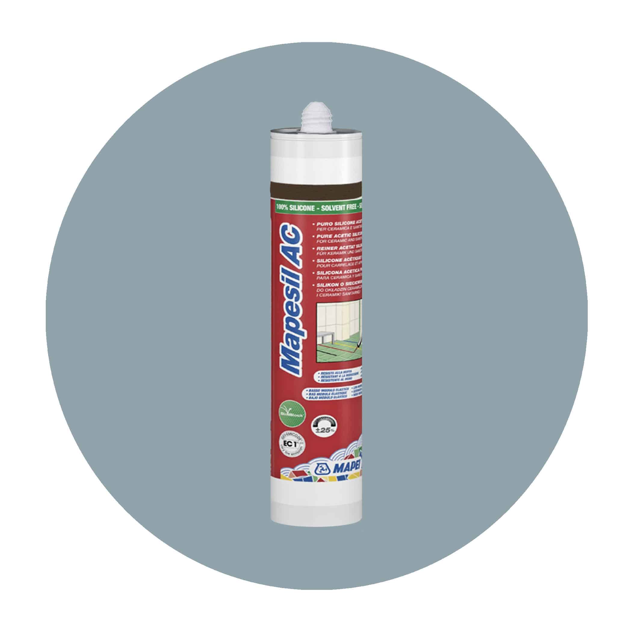 Mapei Mapesil AC Silicone Sealant - 176 Green Grey Variation Image