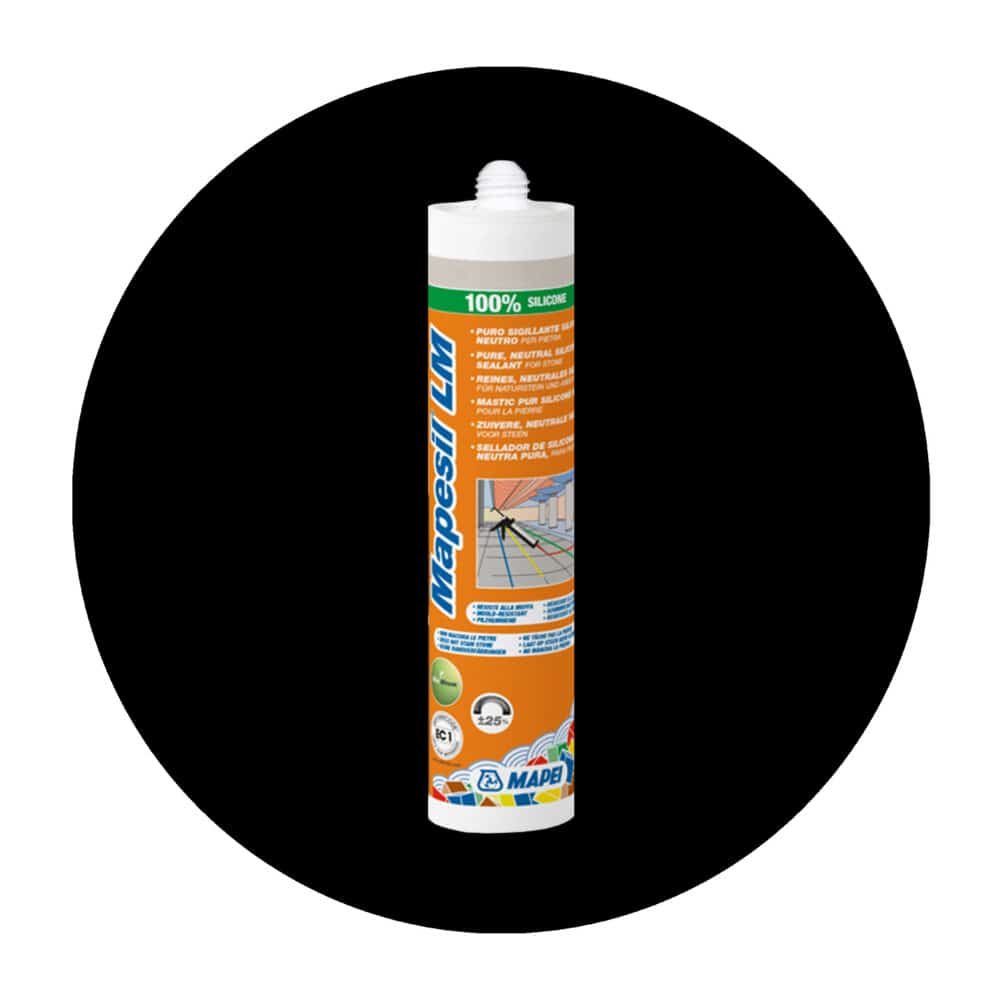 Mapei Mapesil LM Natural Stone Silicone - 120 Black Single Item Variation Image