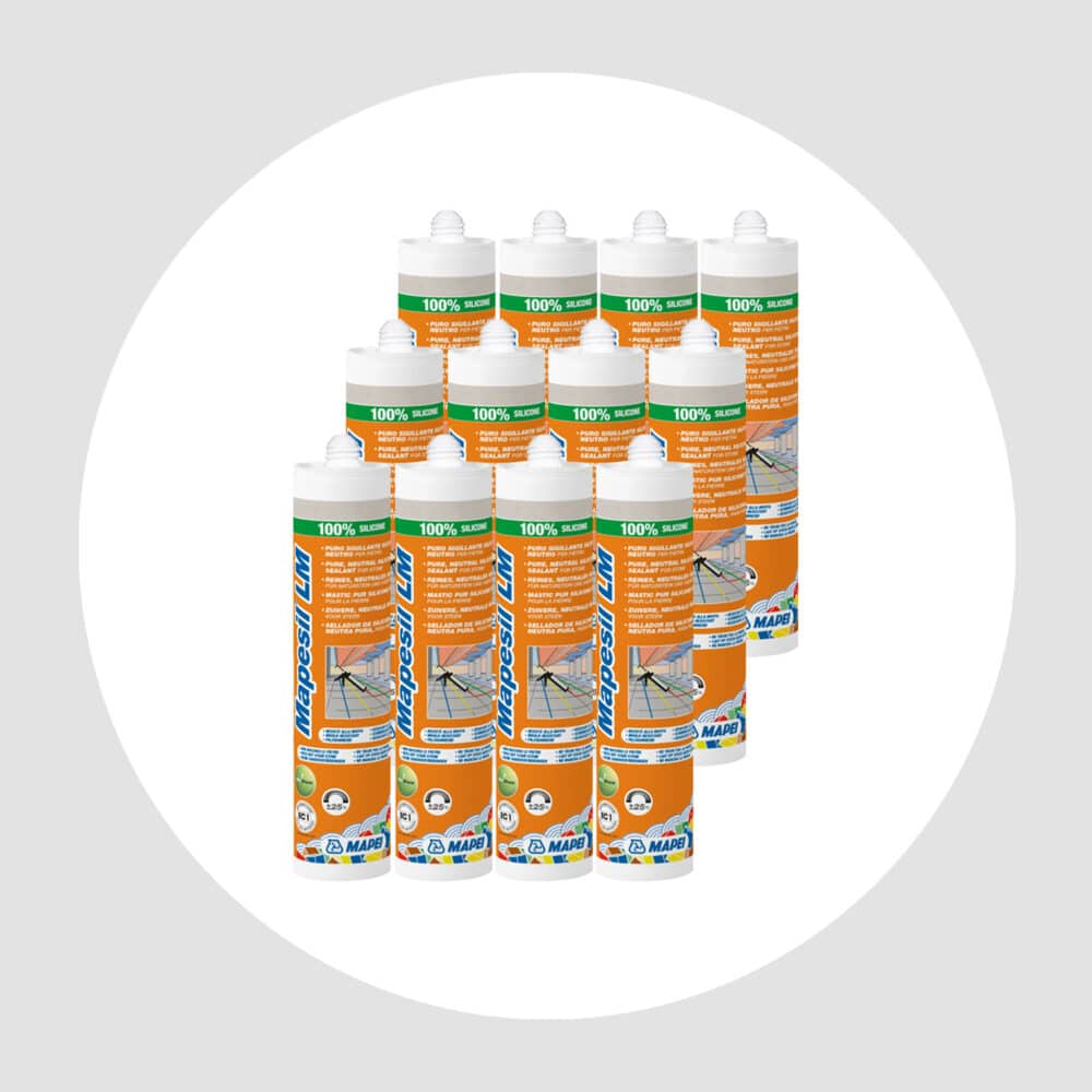 Mapei Mapesil LM Natural Stone Silicone - 100 White Boxed Items Variation Image