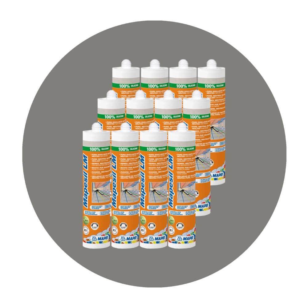 Mapei Mapesil LM Natural Stone Silicone - 113 Cement Grey Boxed Items Variation Image