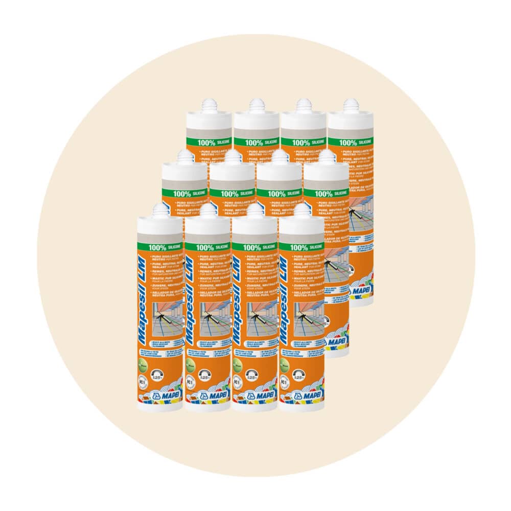 Mapei Mapesil LM Natural Stone Silicone - 130 Jasmine Boxed Items Variation Image