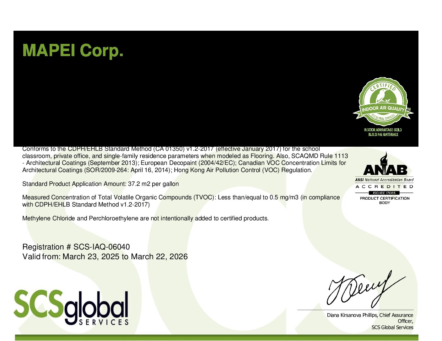 Technical Specifications