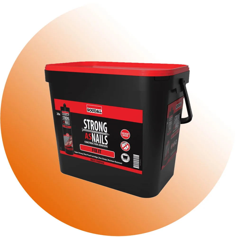 Soudal Strong as Nails Fix It Grab & Go Pack - 20 Pce Bucket Variation