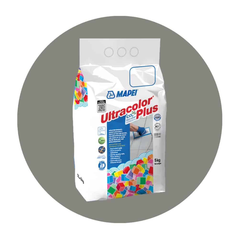 Mapei Ultracolor Plus High Performance Grout - 113 Cement Grey Variation Image