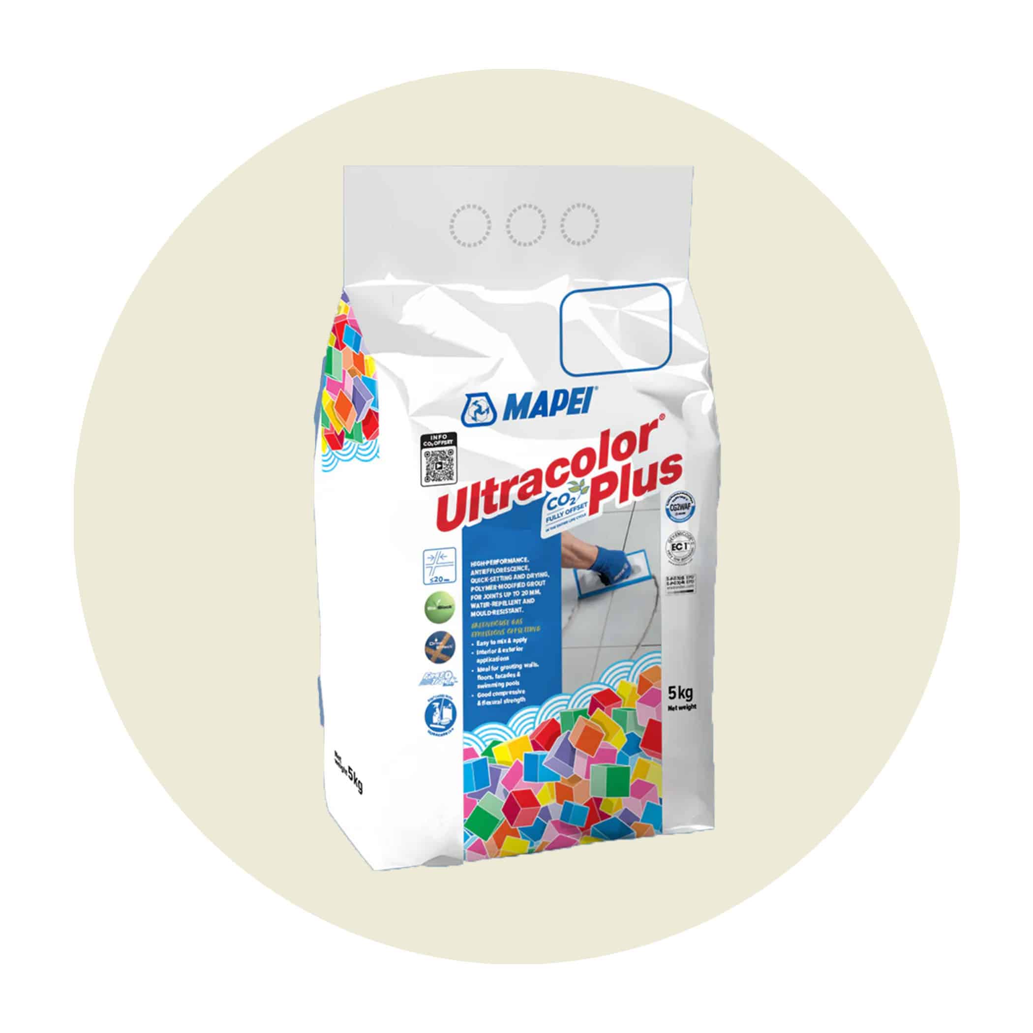 Mapei Ultracolor Plus High Performance Grout - 137 Caribbean Variation Image