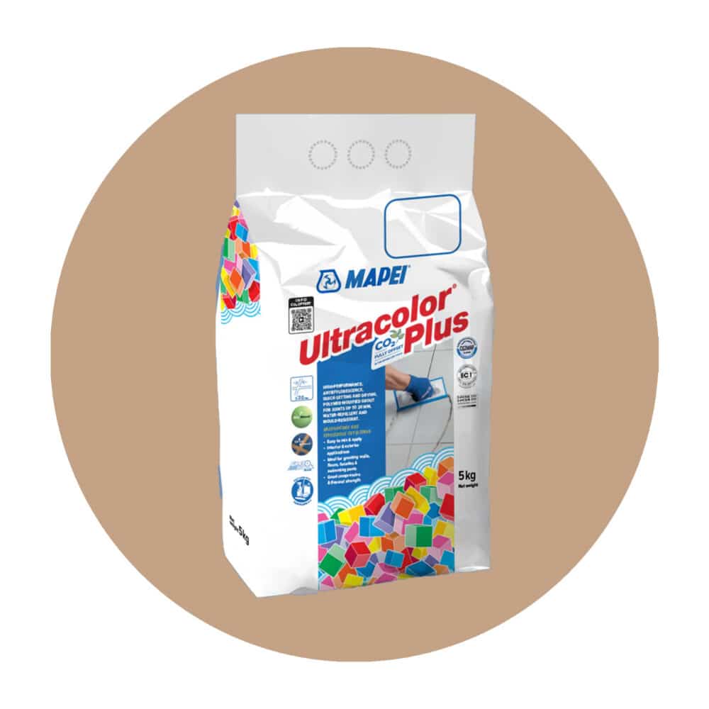 Mapei Ultracolor Plus High Performance Grout - 141 Caramel Variation Image