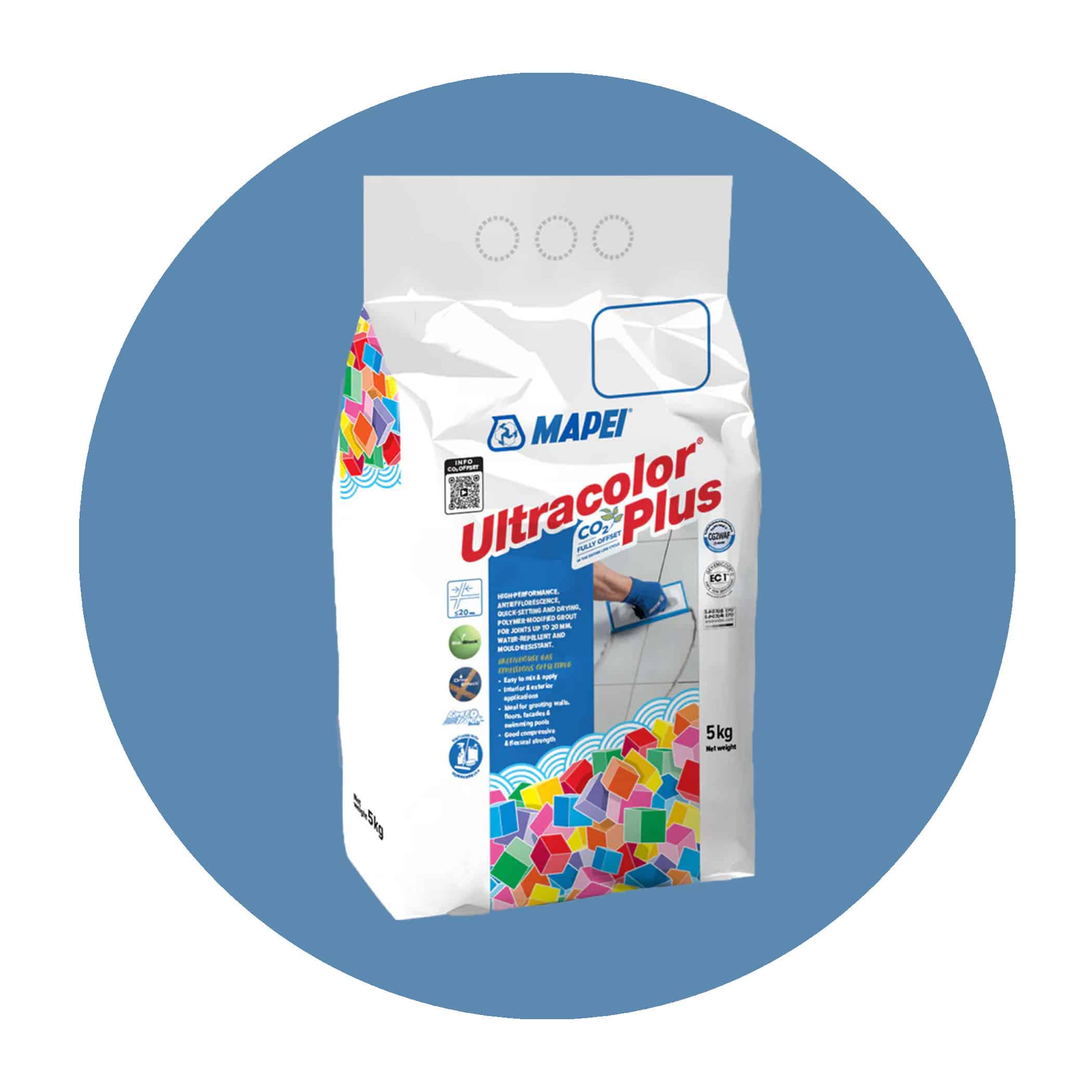 Mapei Ultracolor Plus High Performance Grout - 167 Avio Variation Image