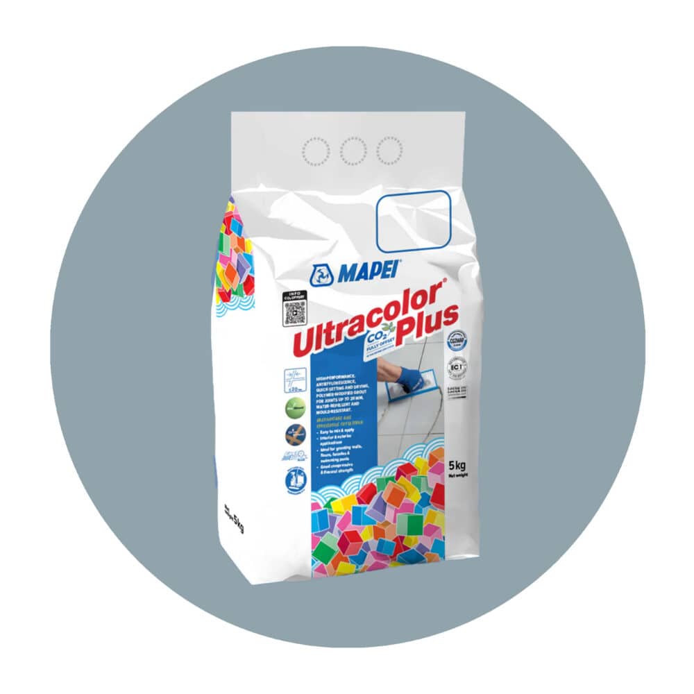 Mapei Ultracolor Plus High Performance Grout - 176 Green Grey Variation Image