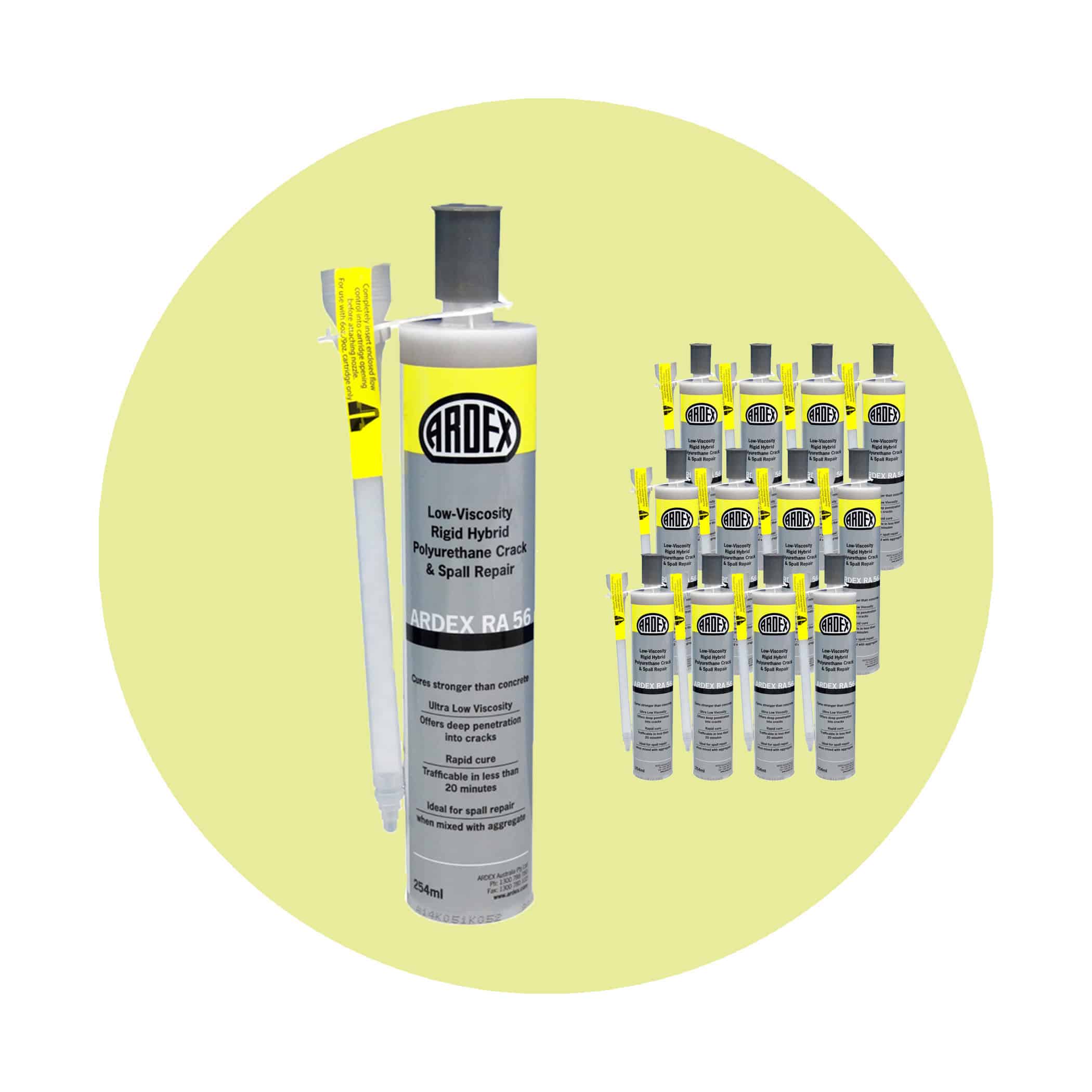 Ardex RA56 Rigid Polyurethane Crack Repair Adhesive - Product Image