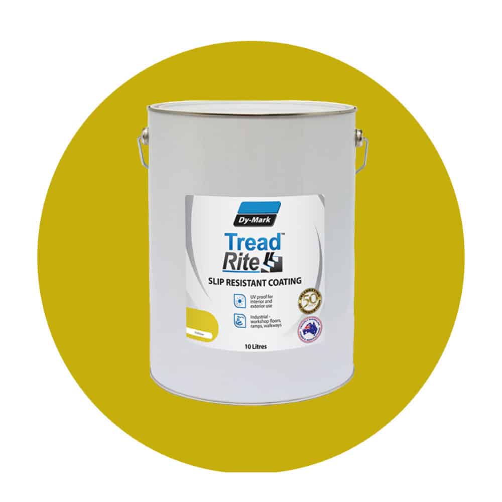 Dy-Mark TreadRite Slip Resistant Coating - 10 Litre Yellow Variation Image