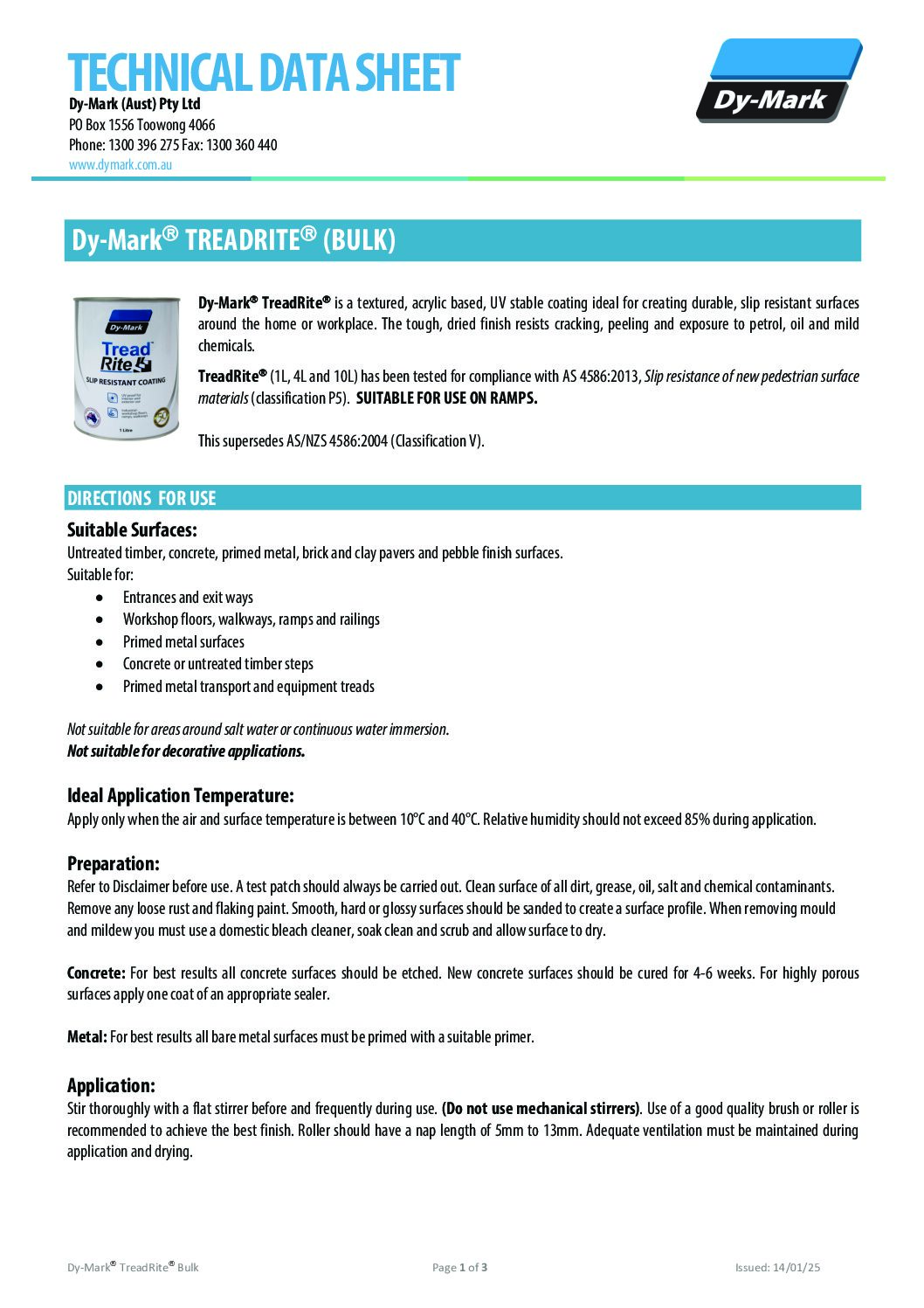 Technical Specifications
