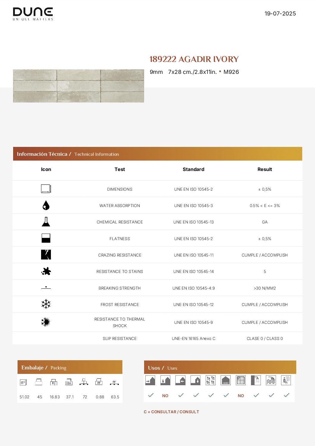 Technical Specifications