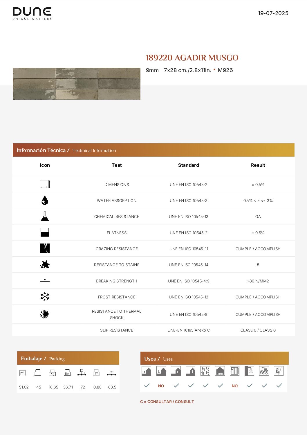 Technical Specifications