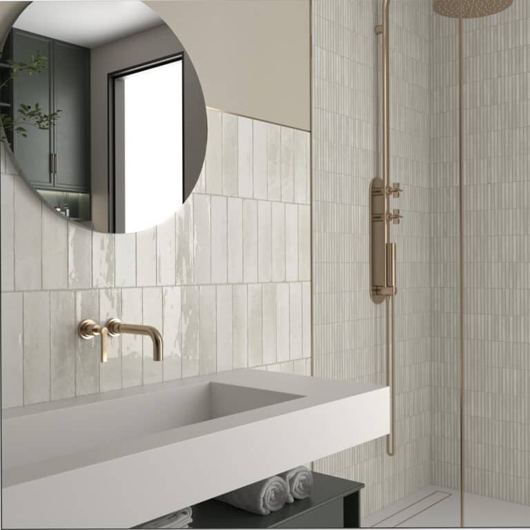 Agadir Ivory Gloss Subway Tile