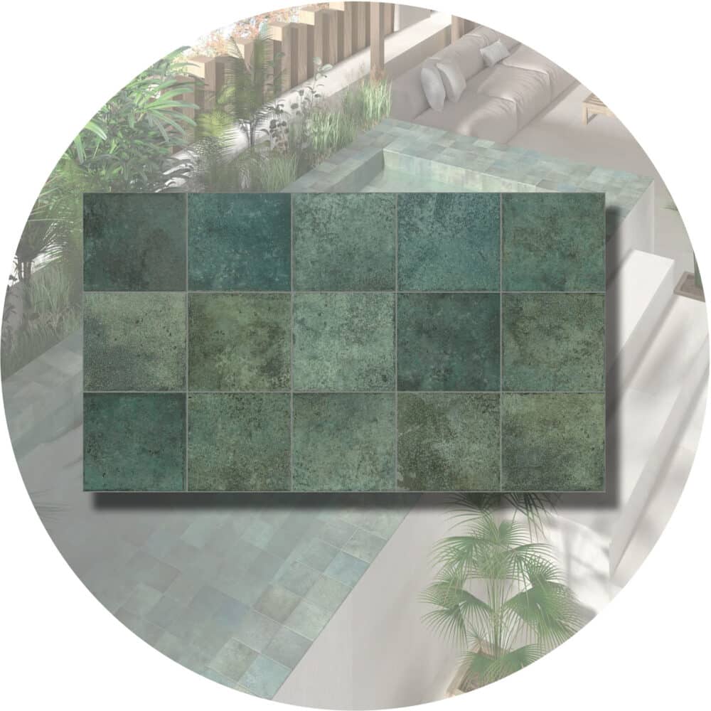 Dune Tahiti Emerald Anti-Slip Tile - Product Image