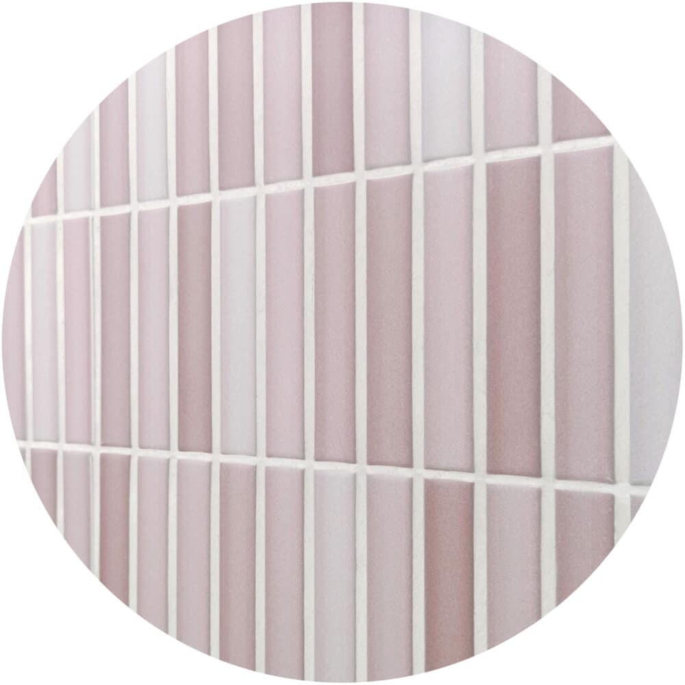 Dune Kit Kat Mosaic Tile in Lilac Matt Finish - Google Ads Image