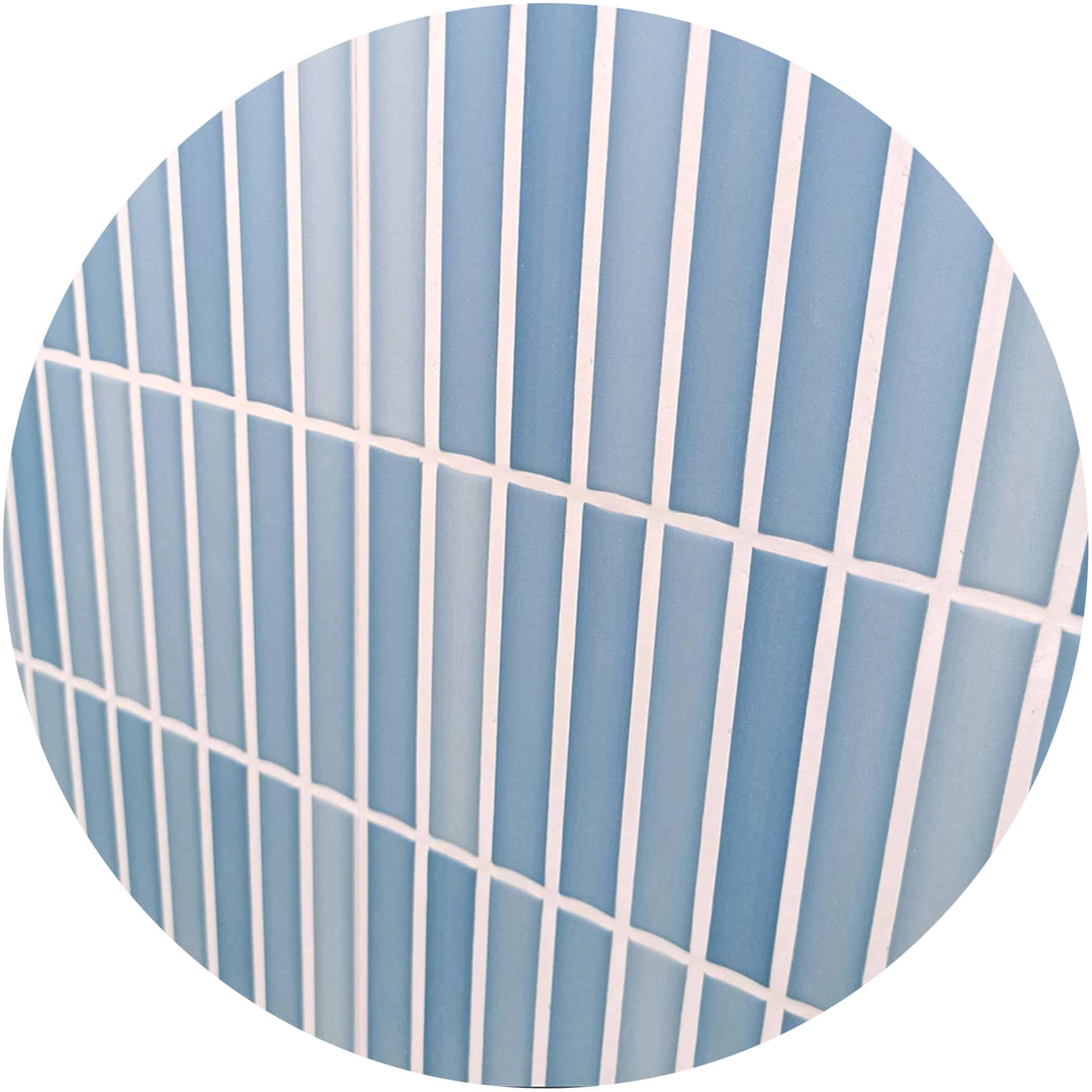 Dune Kit Kat Mosaic Tile in Sky Matt Finish - Google Ads Image