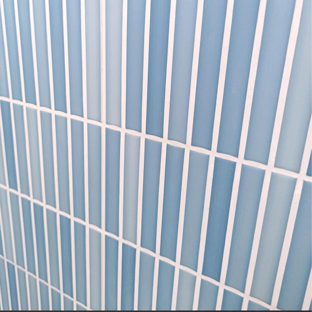 Dune Kit Kat Mosaic Tile in Sky Matt Finish - Gallery Image