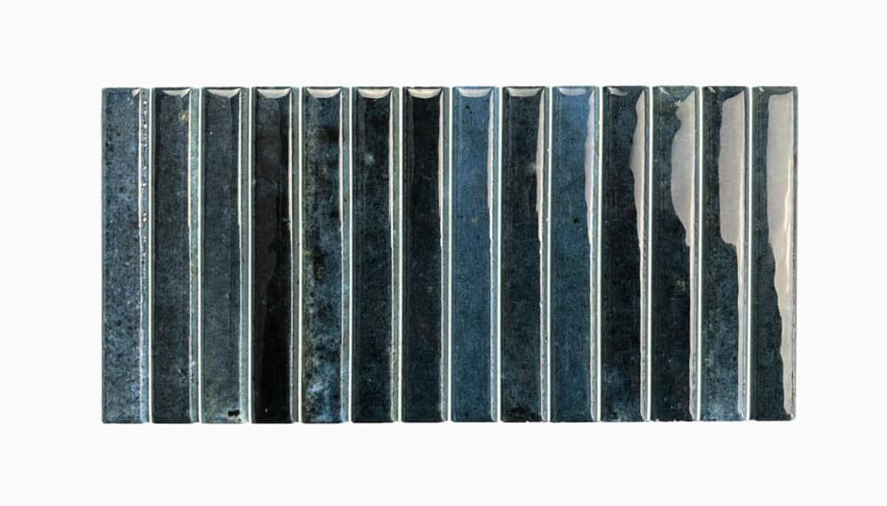 Dune Kit Kat Mosaic Tile in Ocean Gloss Finish - Feature Image