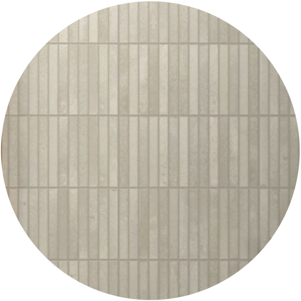 Dune Kit Kat Mosaic Tile in Ivory Gloss Finish - Google Ads Image