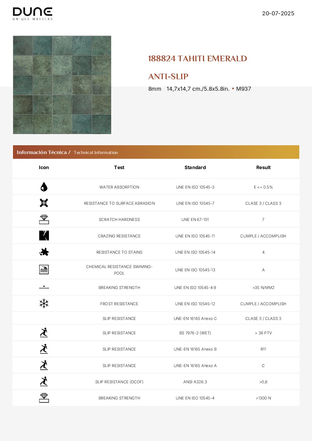 Technical Specifications