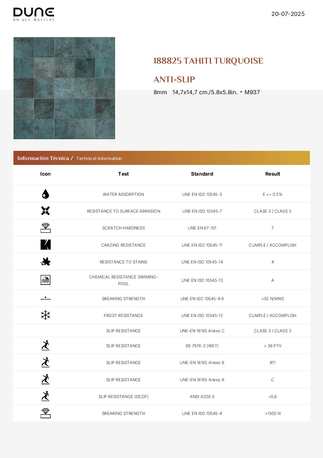 Technical Specifications