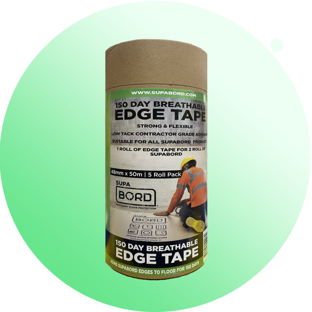 SupaBord 150 Day Edge Tape 50m Roll - 5 Roll Variation Image