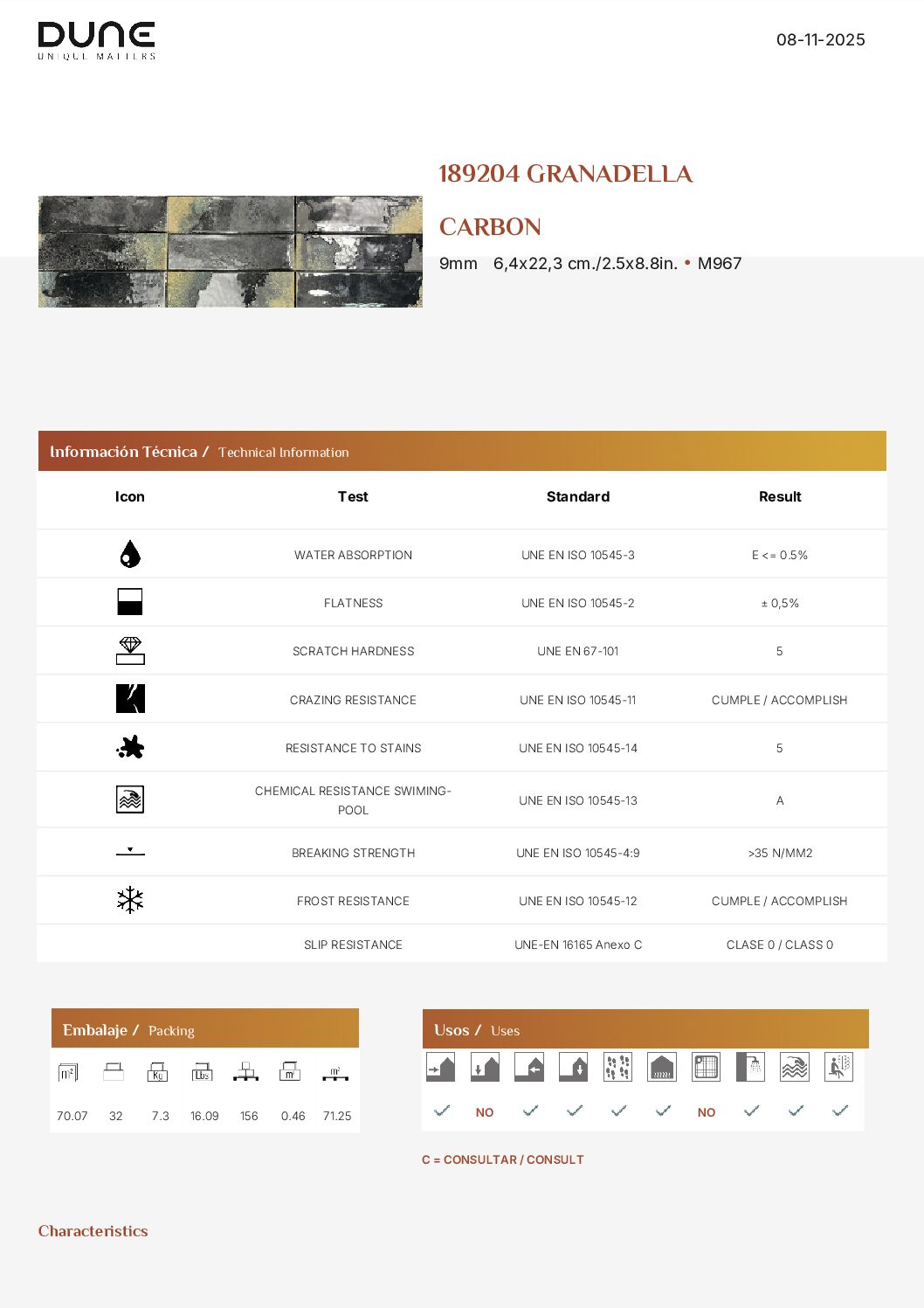 Technical Specifications