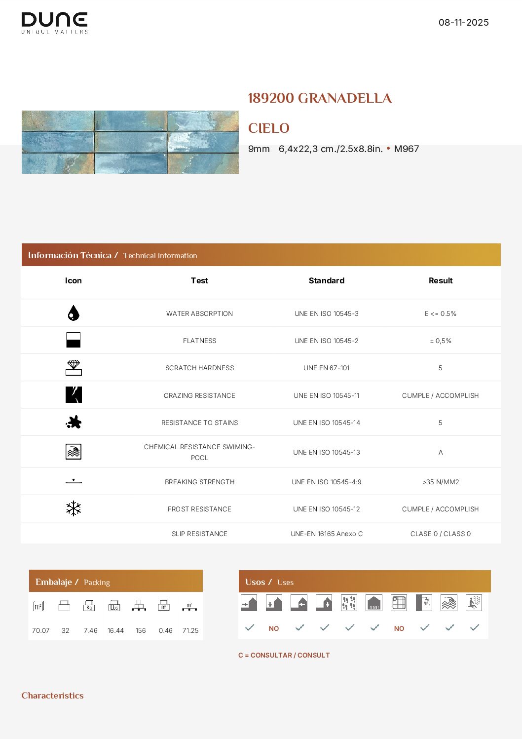 Technical Specifications