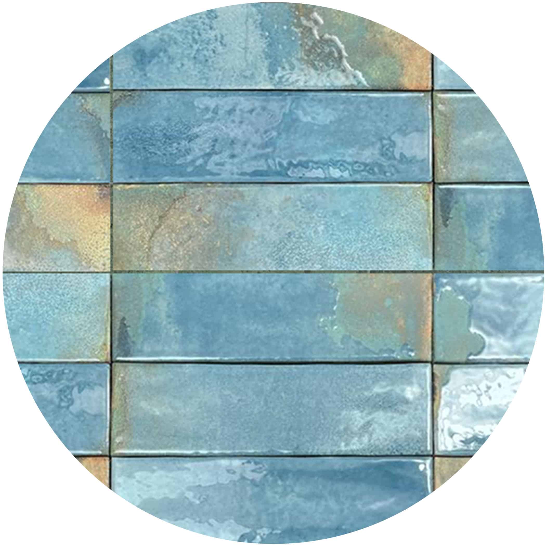 Dune Granadella Cielo Subway Tile in Gloss Finish - Product Image