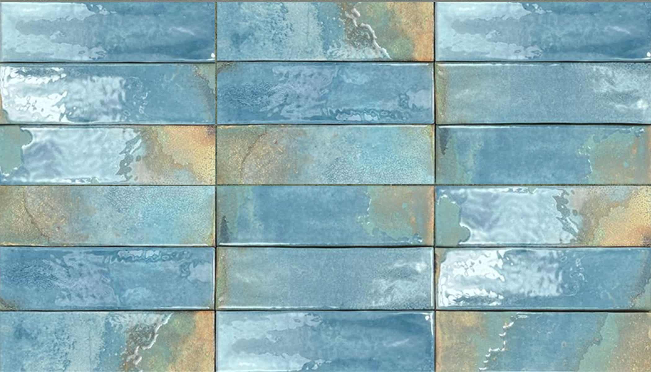 Dune Granadella Cielo Subway Tile in Gloss Finish - Feature Image