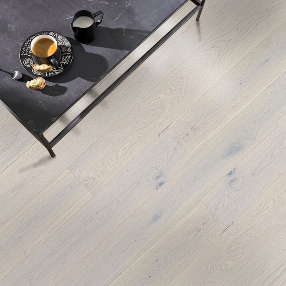 European Oak Sand Timber Veneer Flooring - Gallery Image