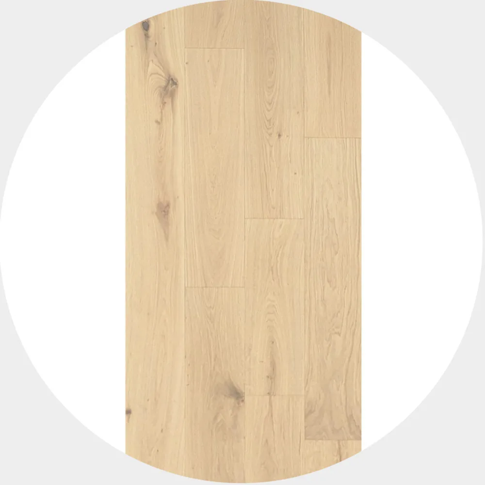 European Oak Crystal Timber Veneer Flooring - Product Image
