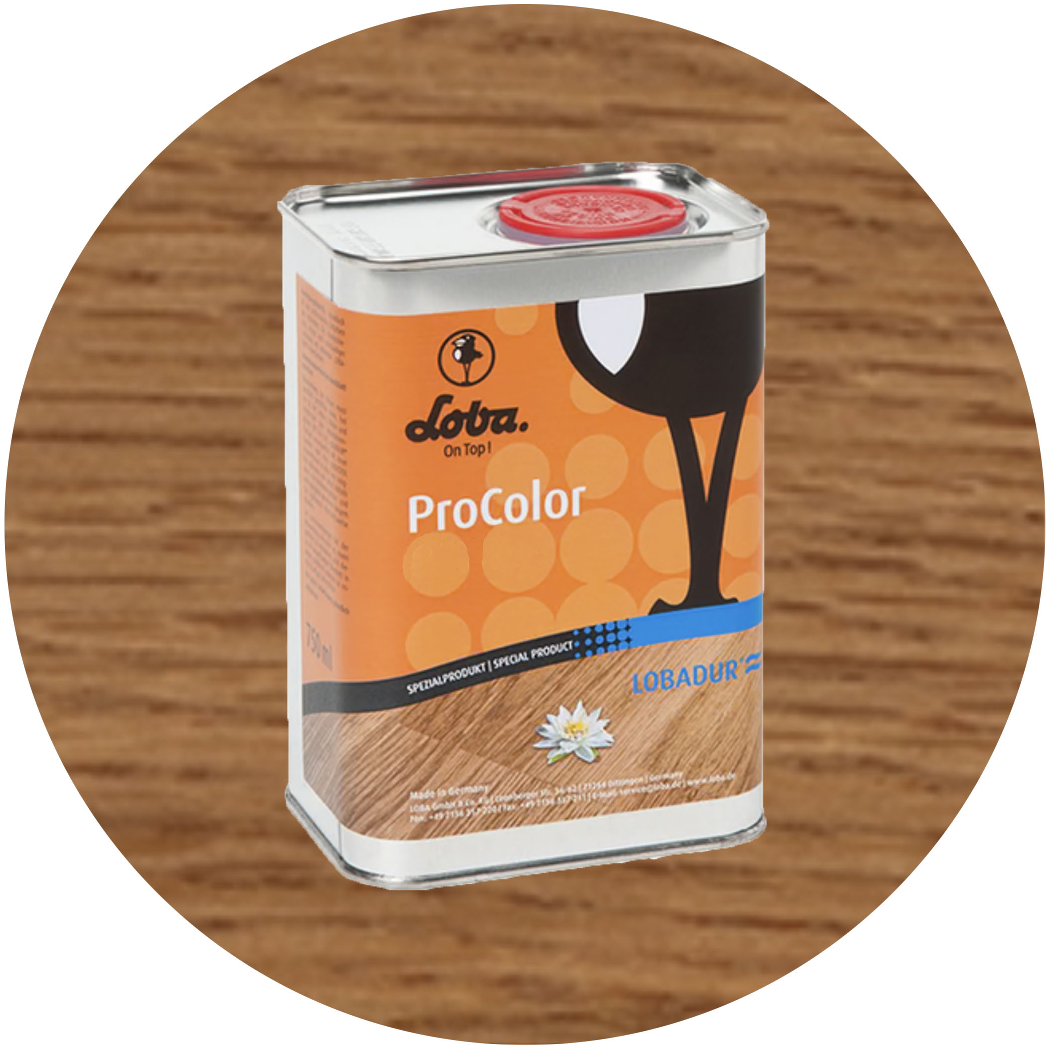 Loba ProColor Timber Floor Stain - 750ml Kambala Variation Image